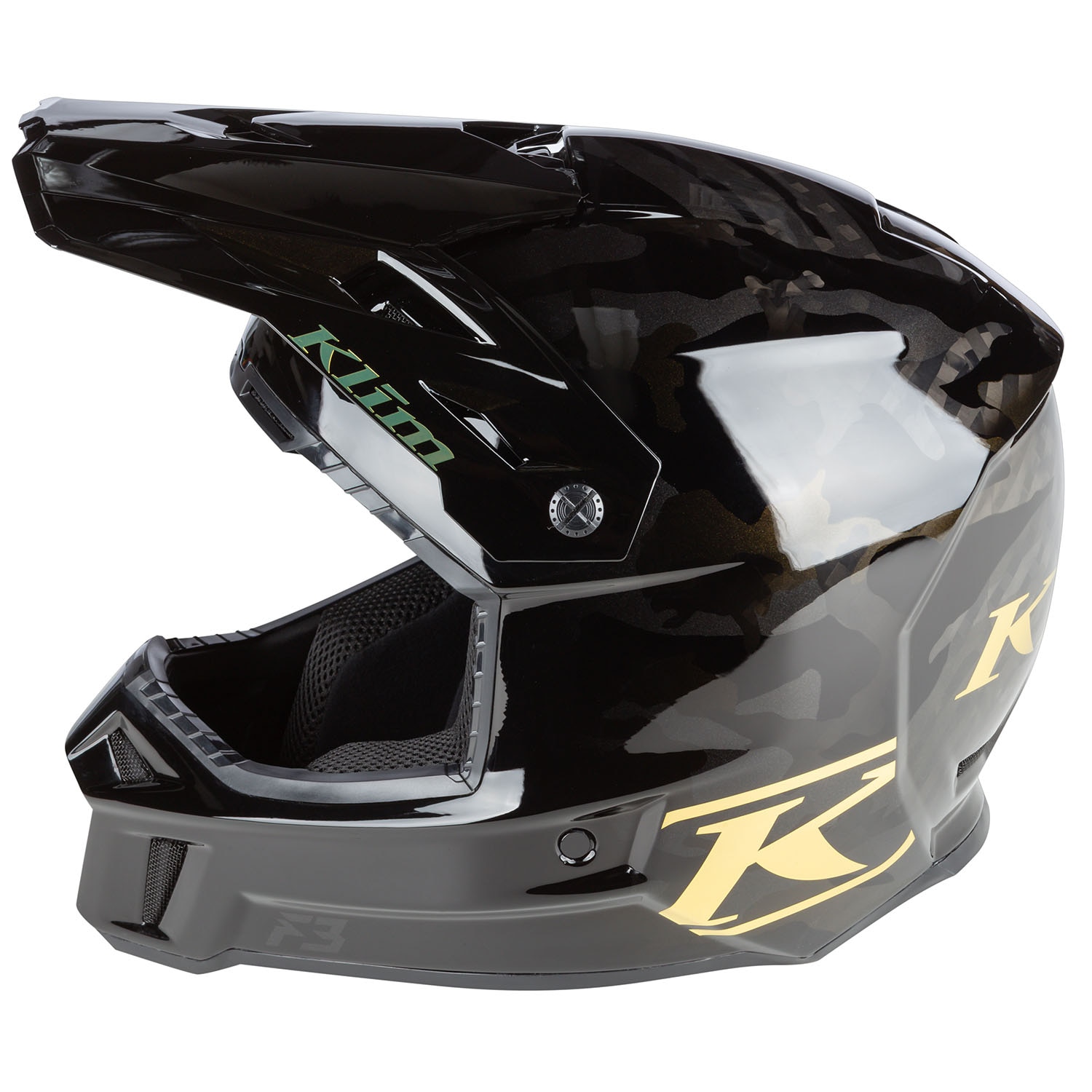 F3 Carbon Helmet ECE KLIM Snowmobile Helmet